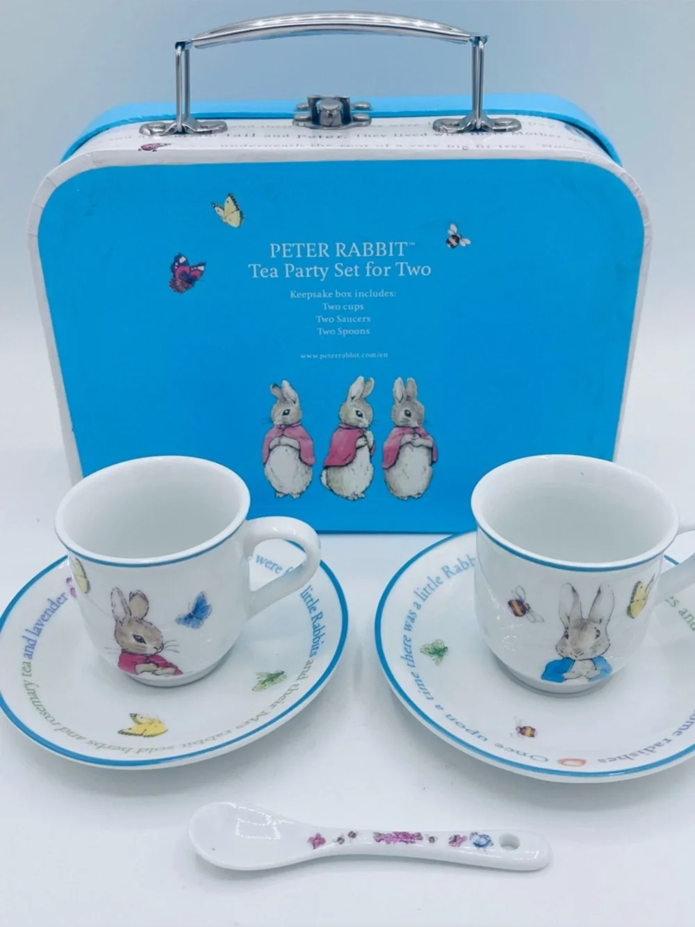 Beatrix Potter Peter Rabbit Tea Set For 2 - Picture 6 of 16